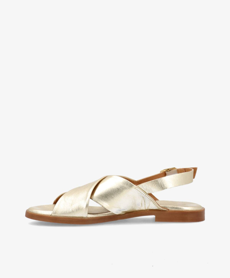 NICOLA - Sandal - Guld - Shoedesign Copenhagen