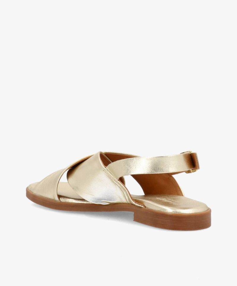 NICOLA - Sandal - Guld - Shoedesign Copenhagen