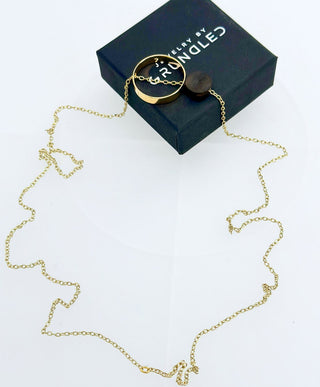 NICO - Halskæde - Mørk Brun