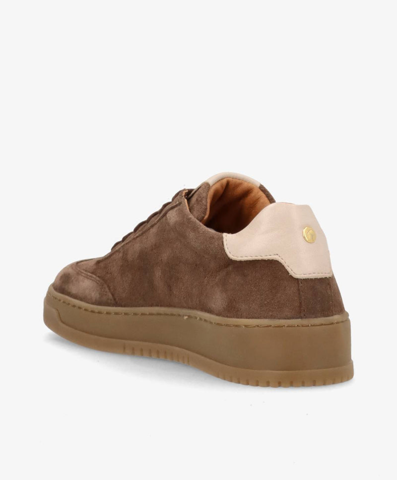 PRIME BEAT SS - Brun ruskind - Sneakers low Dame