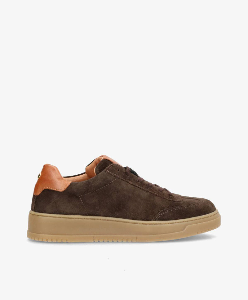 PRIME PULSE SS - Mørkebrun ruskind - Sneakers low Dame