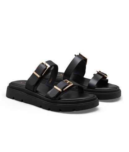9275 - Sort - Sandal - Dame