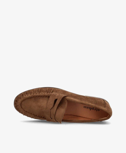 LOFOS - QQ-303- Loafer dame - Brun