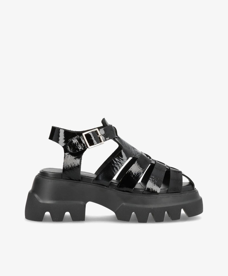 REBEL P - Sandal - Sort