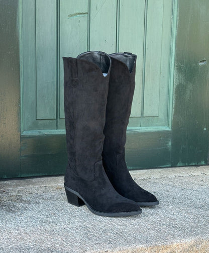 SAGE 2519- støvle lang - Sort