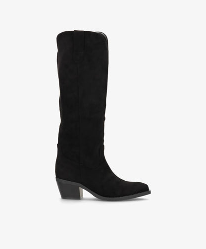 SAGE 2519- støvle lang - Sort