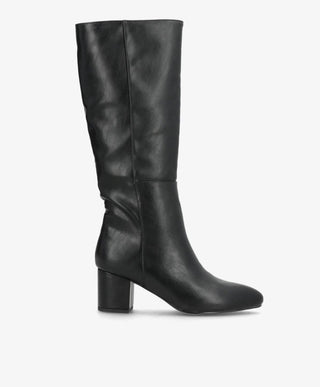 CASSIA - Sort Vegan - lang støvle - Dame