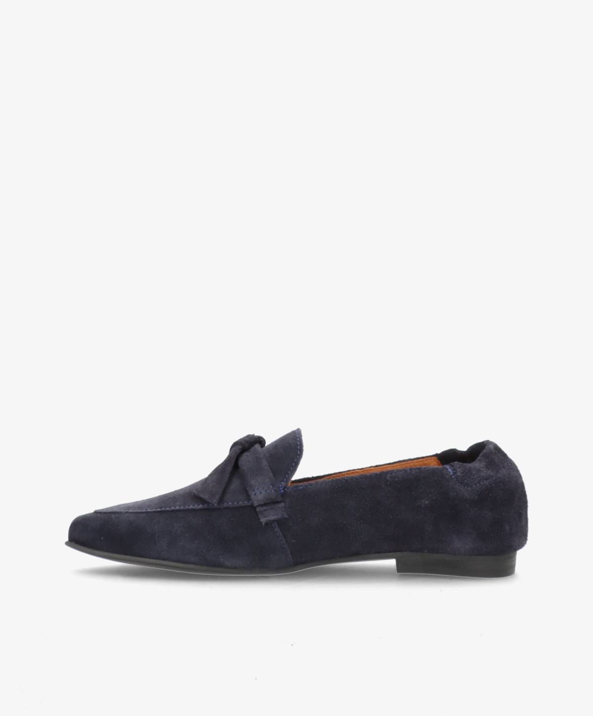 LUMIÉ S - Blå ruskind - Loafers Dame