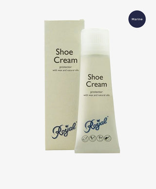 Royal Skocreme på tube Marineblå