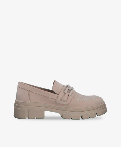 Dame loafer - Beige