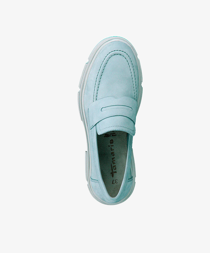 Dame loafer - Light blue