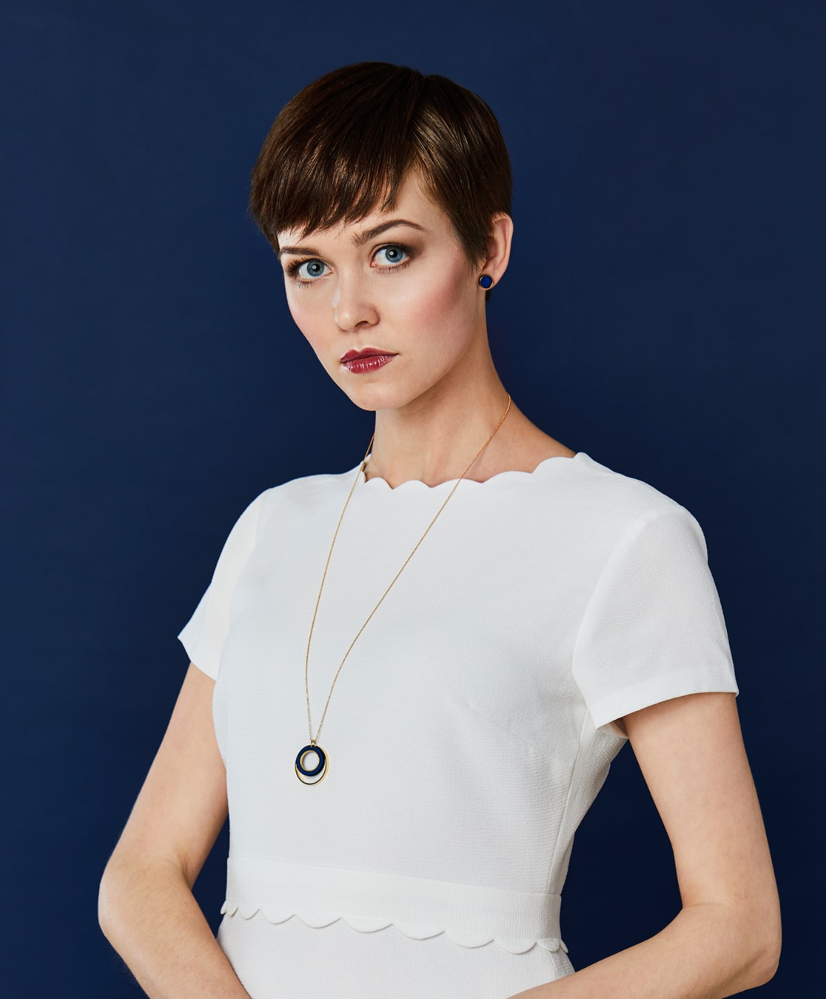 TEMPUS - Halskæde - Blå