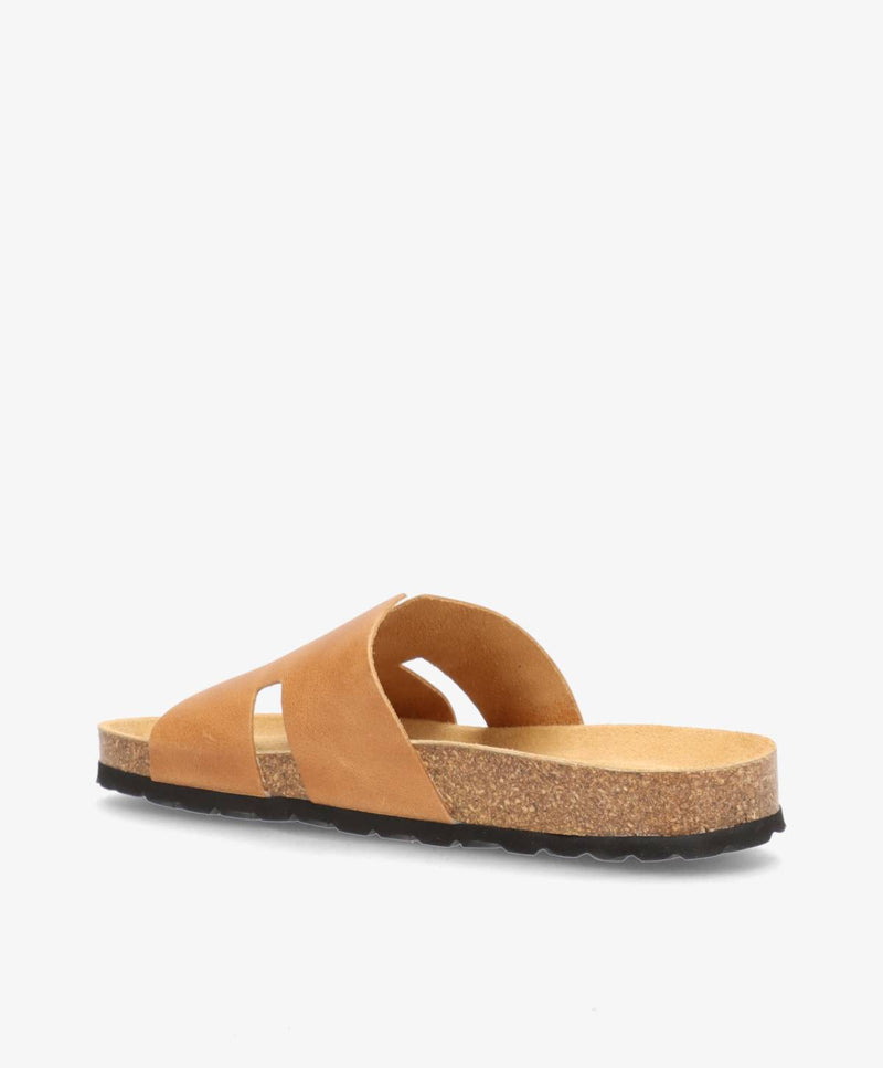 TRITON SP - Camel sprinter læder - Sliders Dame