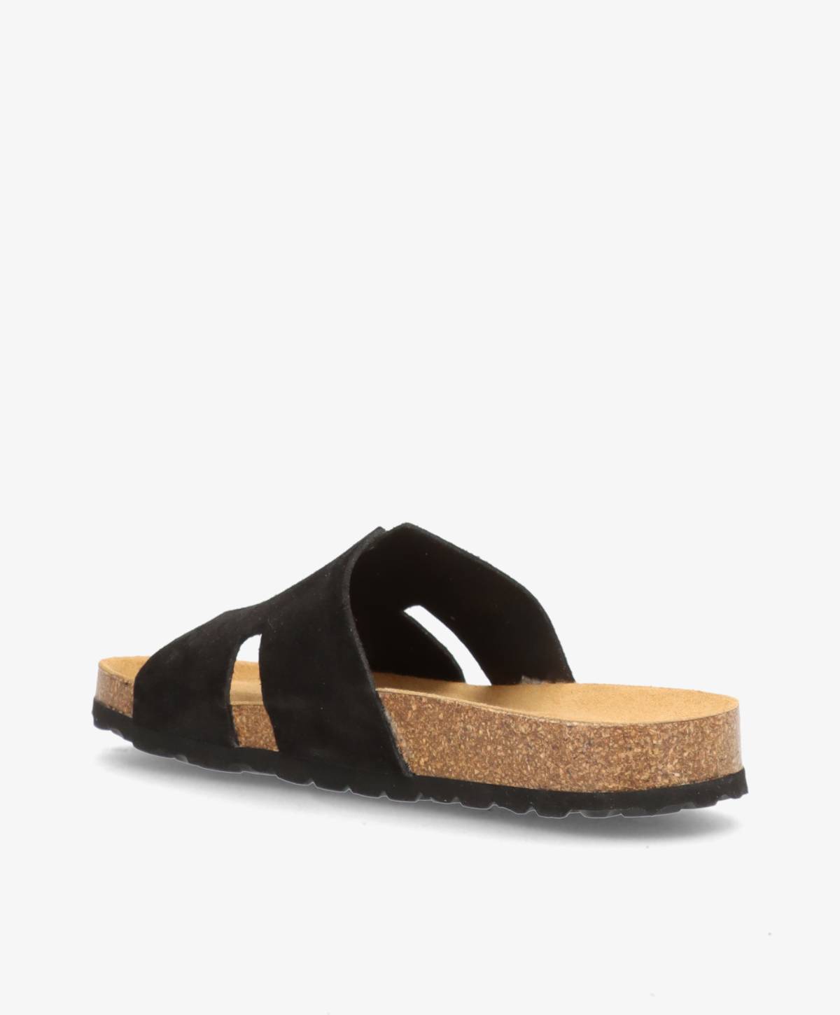 TRITON S - Sort ruskind - Sliders Dame
