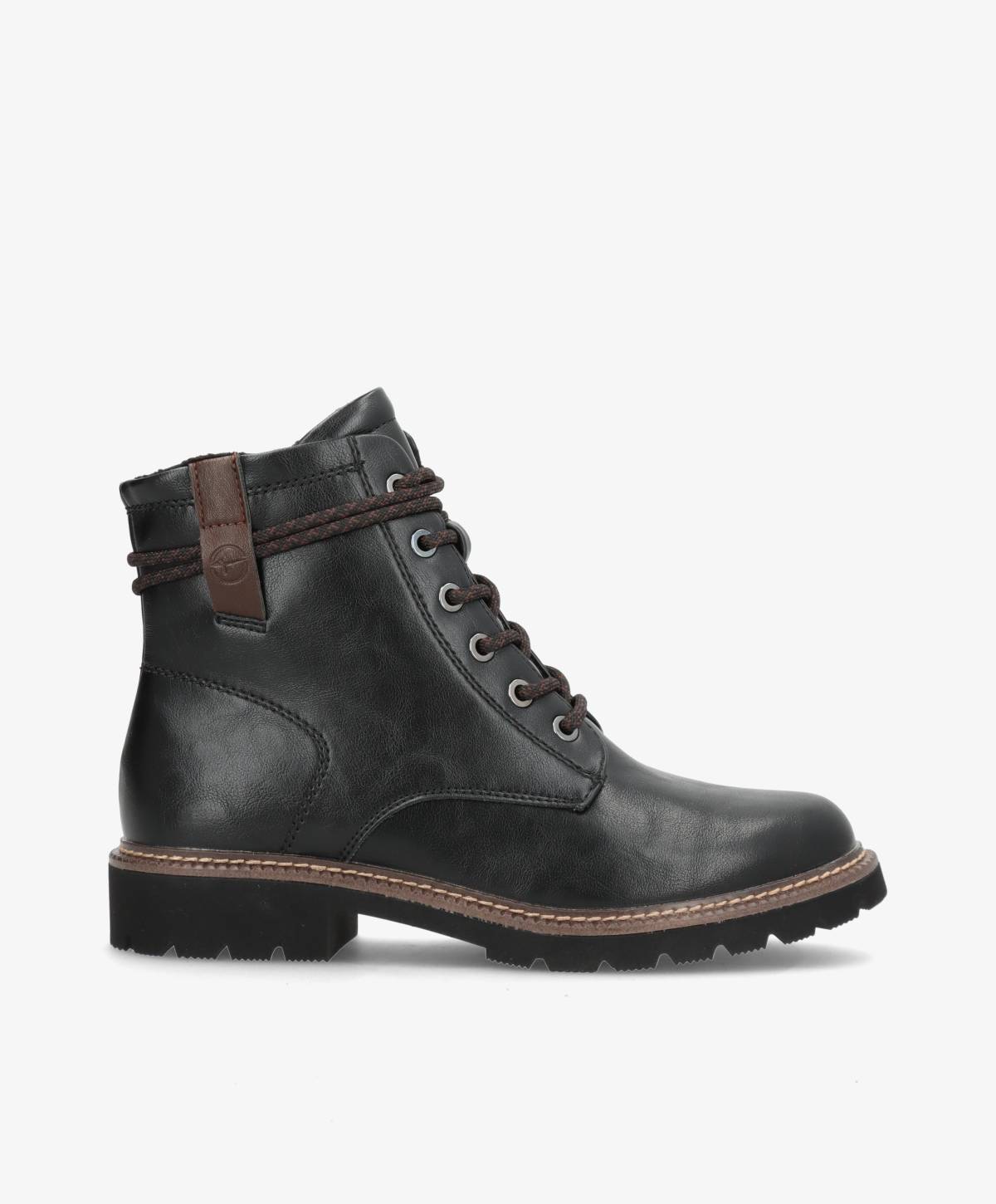 Tamaris - 1-25262-45 001 snørrestøvle Sort