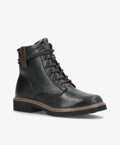 Tamaris - 1-25262-45 001 snørrestøvle Sort
