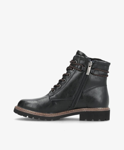 Tamaris - 1-25262-45 001 snørrestøvle Sort