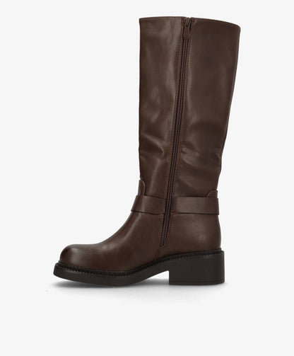 YAS - LQ-137 - støvle lang - Brun