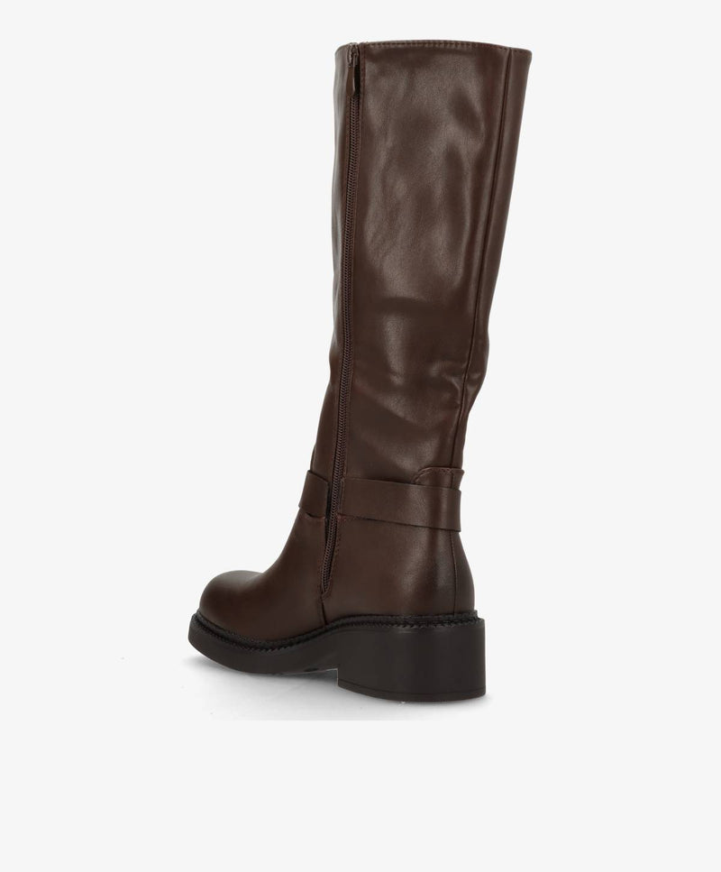 YAS - LQ-137 - støvle lang - Brun