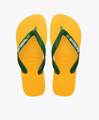BRASIL LOGO FC - Slip-on Dame - Gul_grøn