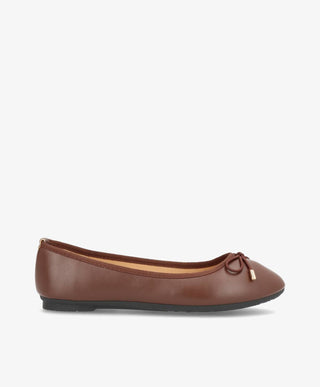 ROME - Ballerina - Brun Mat - Dame
