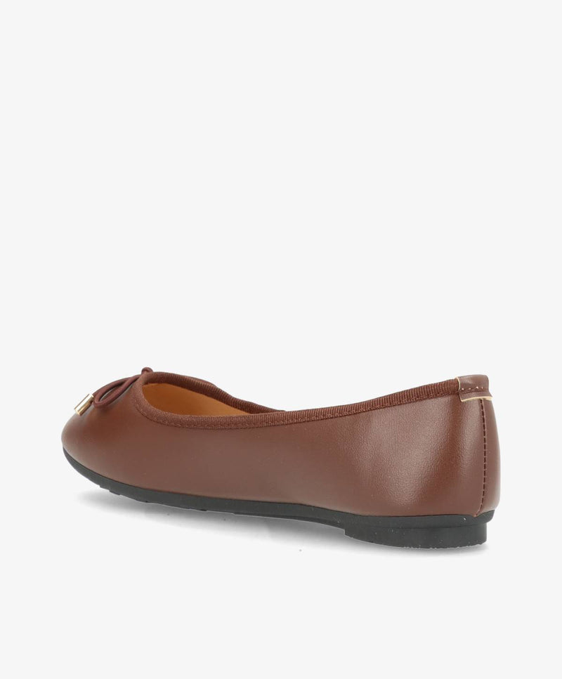 ROME - Ballerina - Brun Mat - Dame
