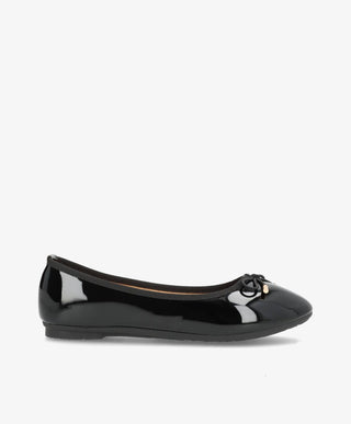ROME - Ballerina - Sort Lak - Dame