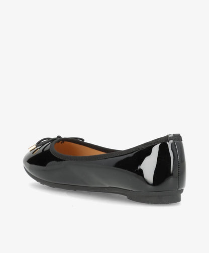 ROME - Ballerina - Sort Lak - Dame