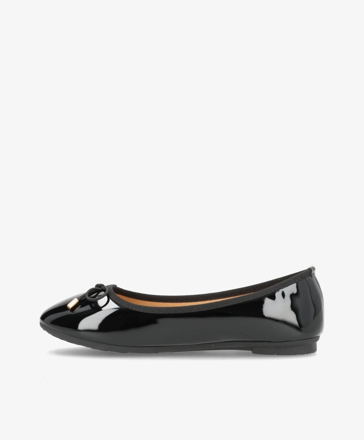 ROME - Ballerina - Sort Lak - Dame