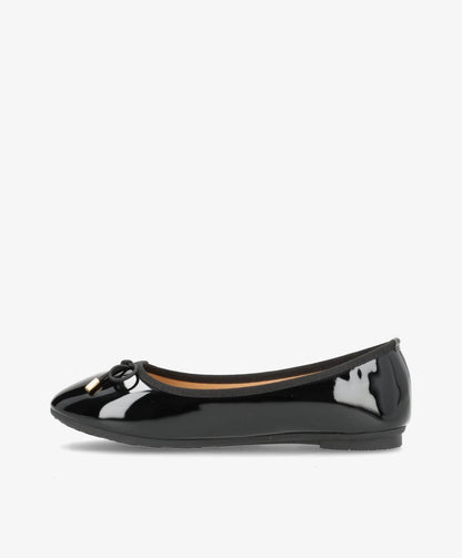 ROME - Ballerina - Sort Lak - Dame