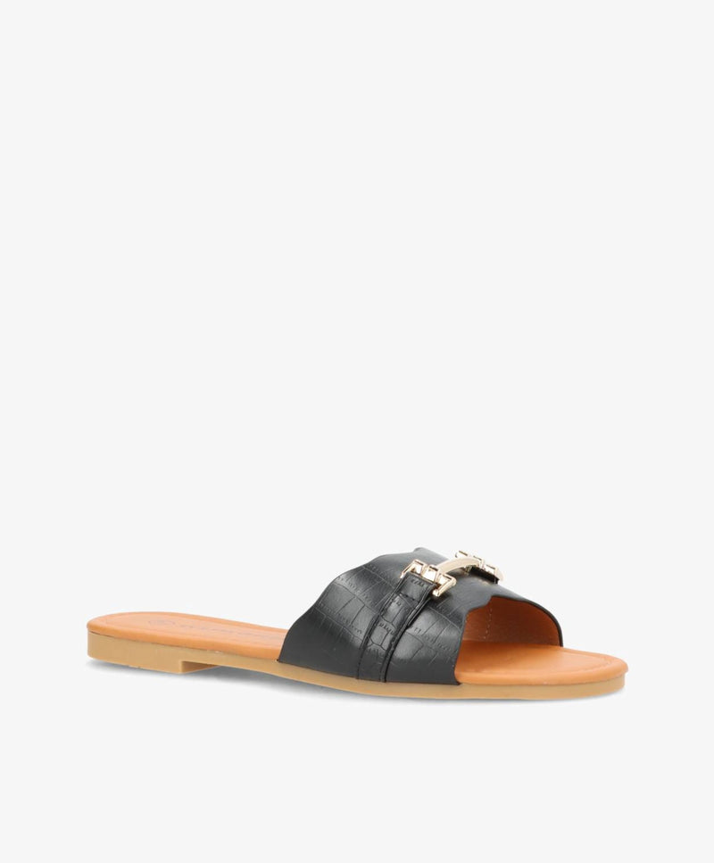 CLAIR - Sandal - Sort - Dame