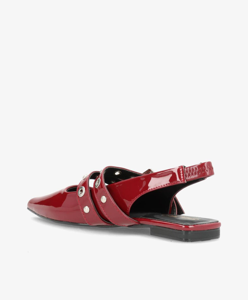 STRADA - Slingback - Vinrød - Dame