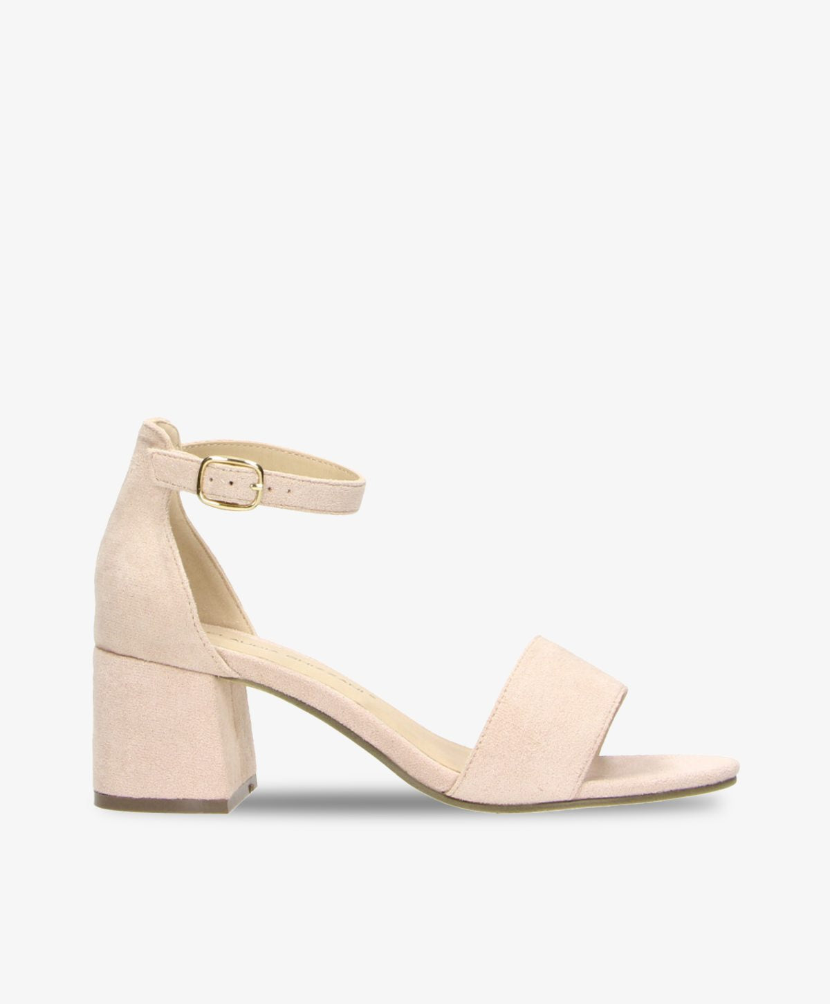 Høje sandaler fra Claudia Ghizzani med blokhæl og ankelrem.