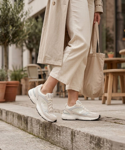 M6034AT - Sneakers - Beige - Dame