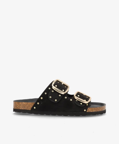 BRAVE S - Sort ruskind - Sliders Dame