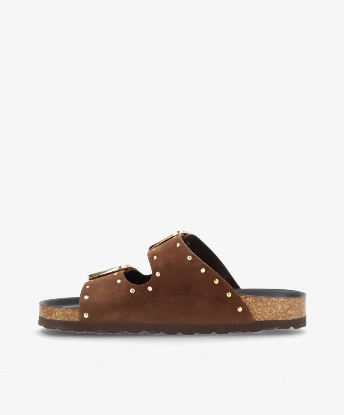 BRAVE S - Mørkebrun ruskind - Sliders Dame