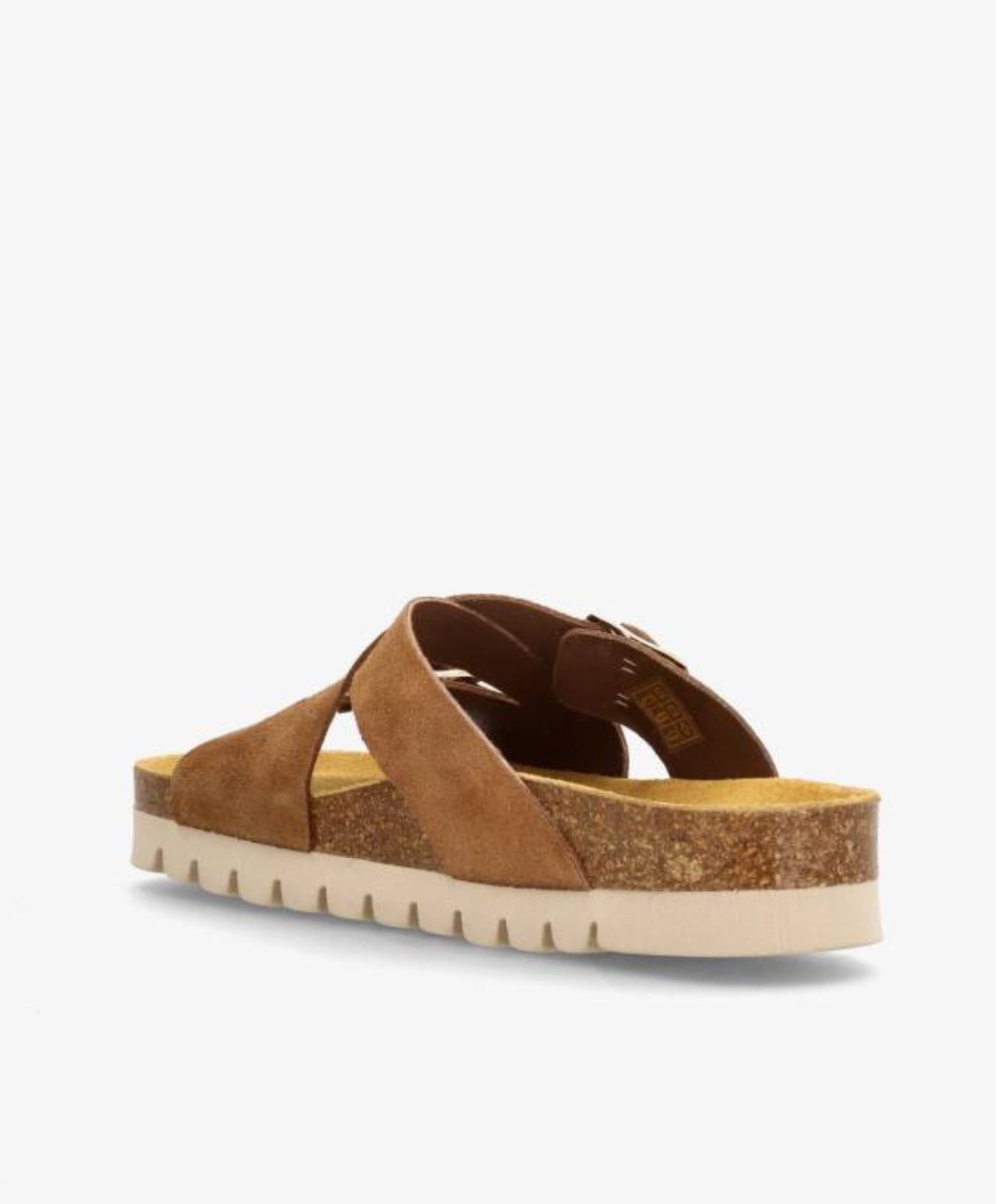 CROSS S - Beige ruskind - Sliders Dame