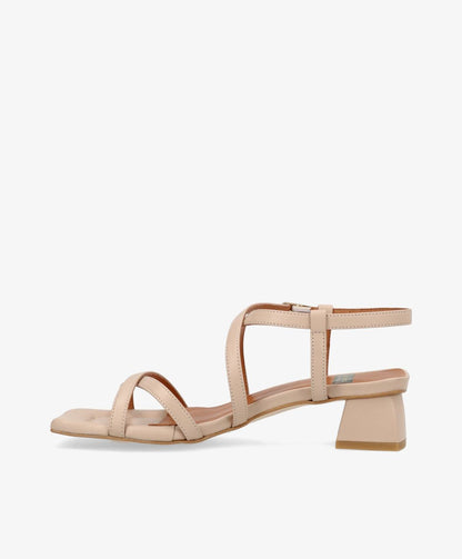 ESTEEM - Beige læder - Sandal Dame