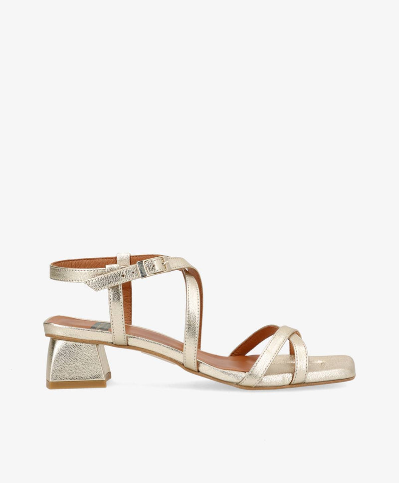 ESTEEM - Guld laminat læder -  Dame