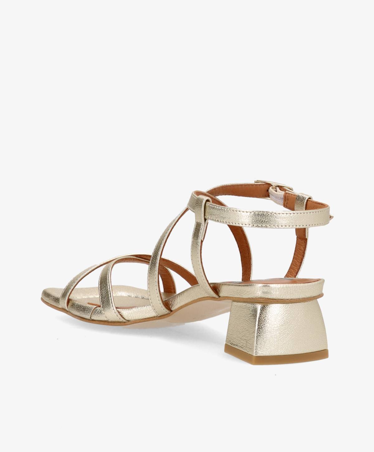 ESTEEM - Guld laminat læder -  Dame