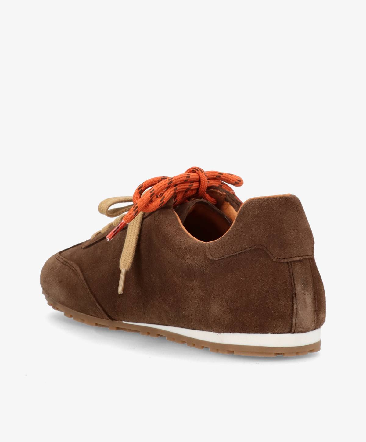 LEVEL S - Mørkebrun ruskind - Sneakers low Dame