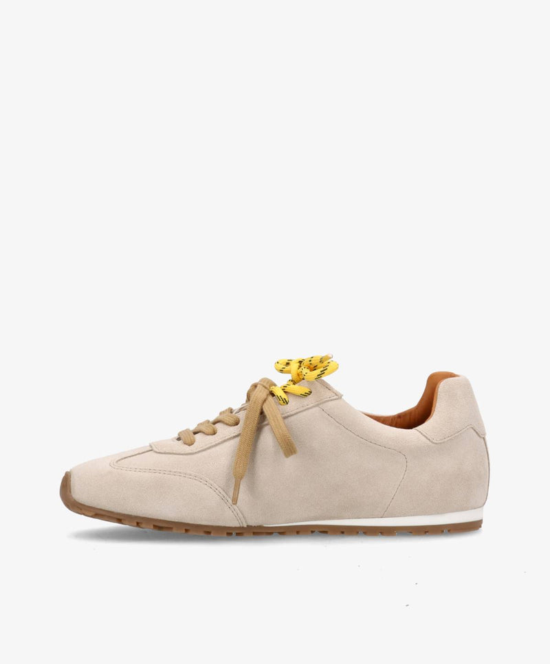 LEVEL S - Beige ruskind - Sneakers low Dame