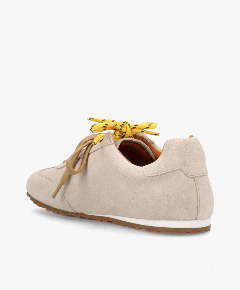 LEVEL S - Beige ruskind - Sneakers low Dame