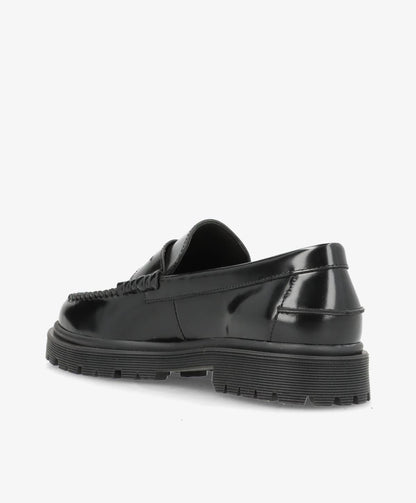 Preorder - lev. uge 36 - MONROE P - Sort Polido læder - Loafers - Dame