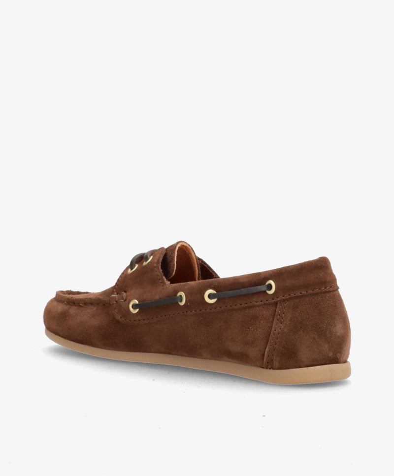 RAFTER S - Brun ruskind - Boat shoes Dame