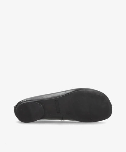 SENSES - Sort Læder - Ballerina wide  - Dame