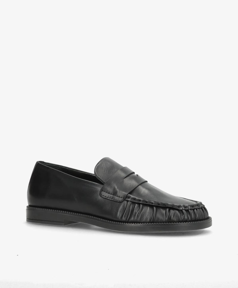 Preorder - lev. uge 39 - WHISPER WIDE - Sort Læder - Loafers - Dame