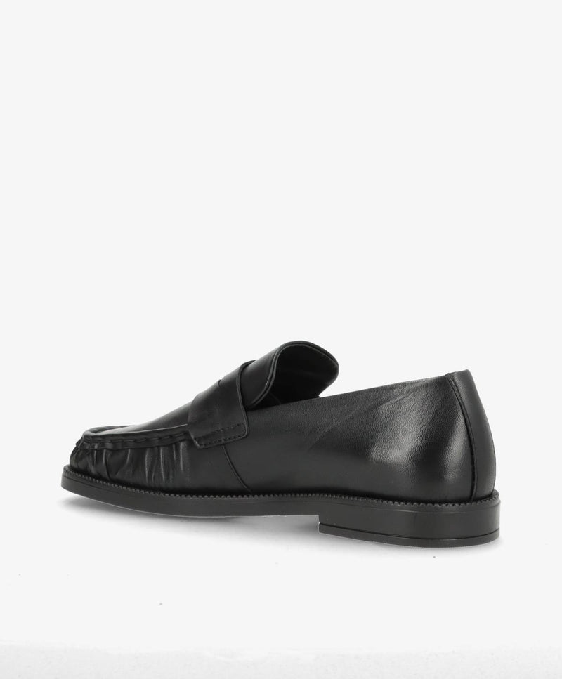 Preorder - lev. uge 39 - WHISPER WIDE - Sort Læder - Loafers - Dame