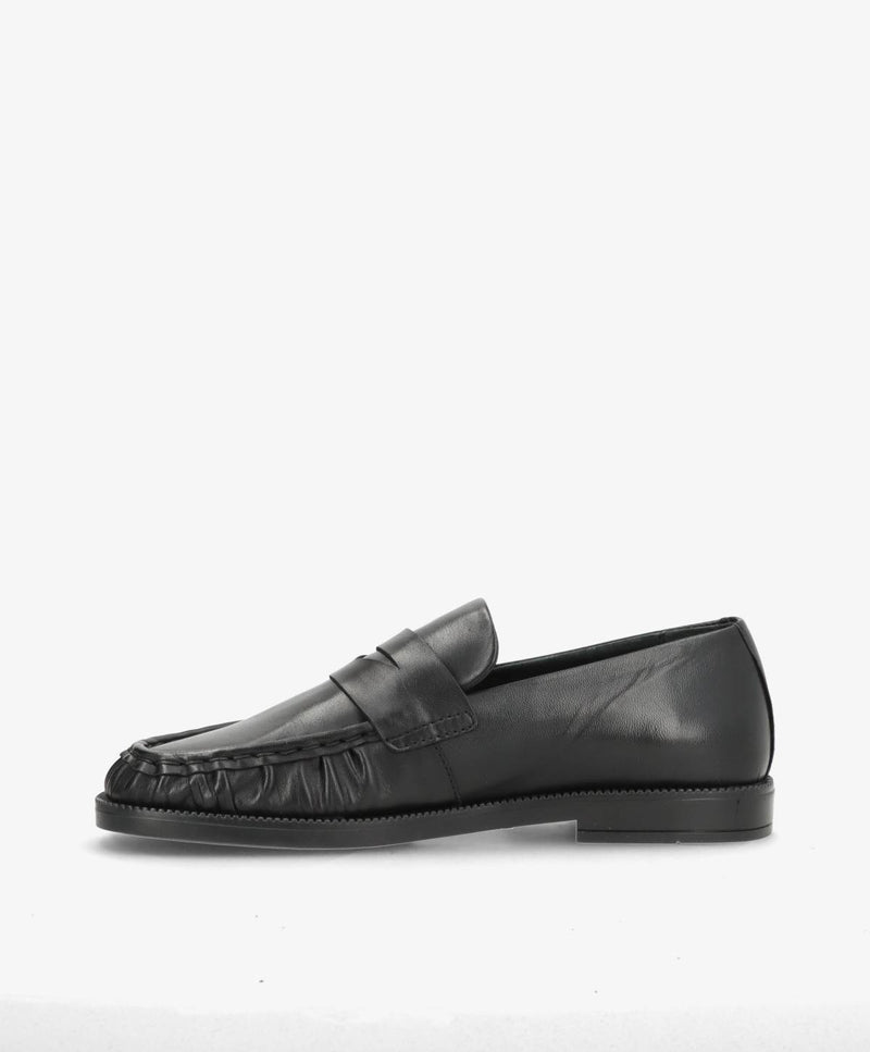 Preorder - lev. uge 39 - WHISPER WIDE - Sort Læder - Loafers - Dame