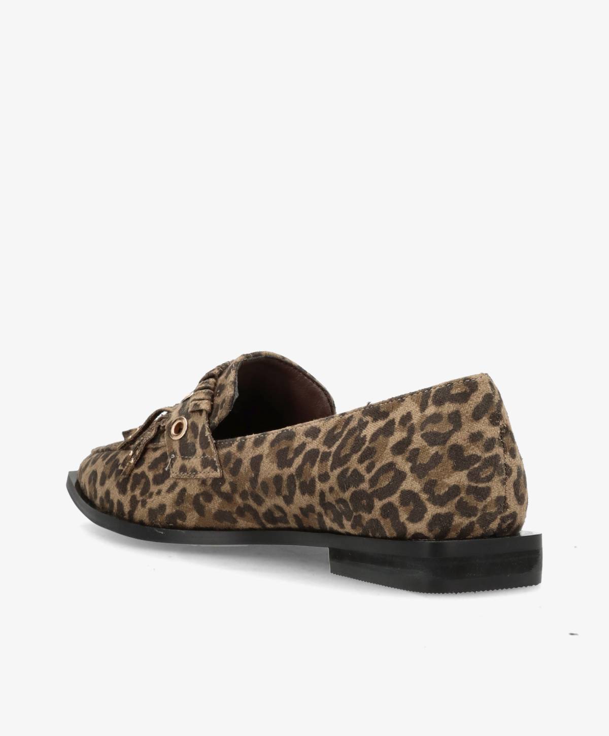 Shoecobay - Leopard Vegan ruskind - sko - Dame